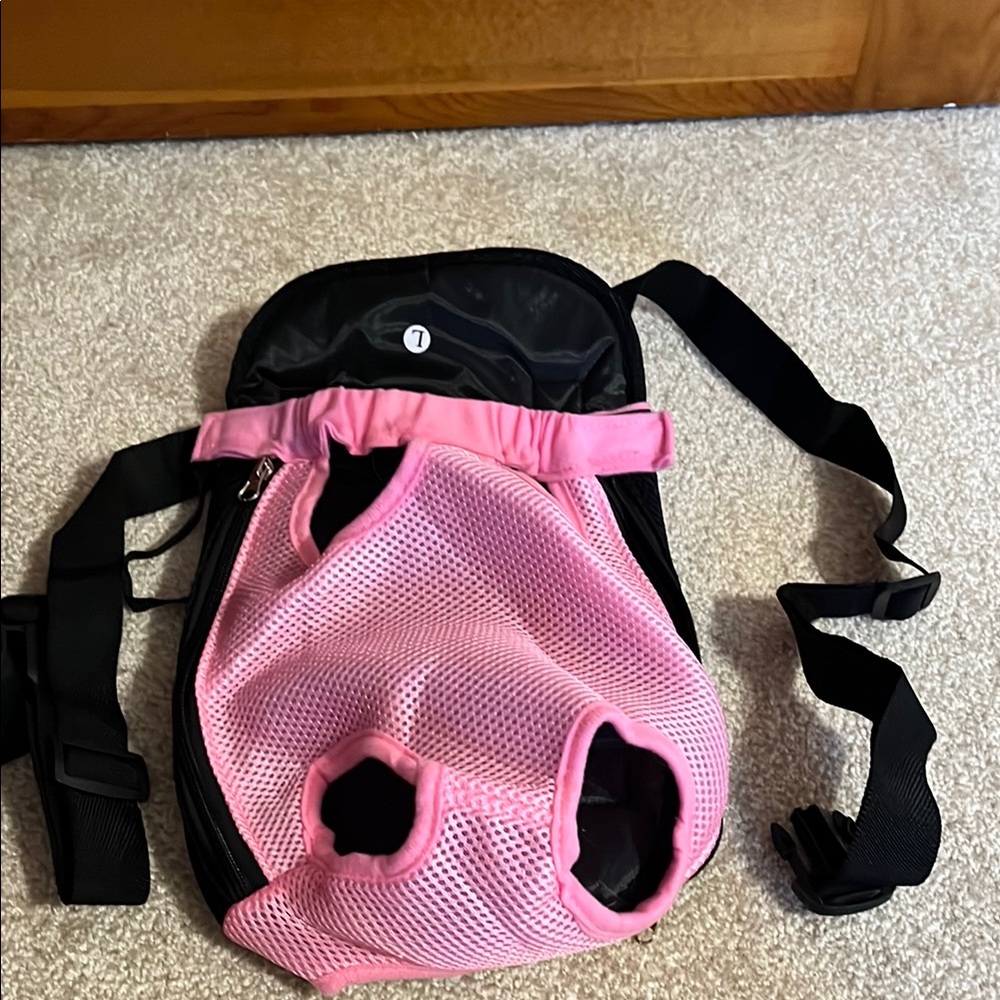 Pet Mesh Pet Carrier front pouch